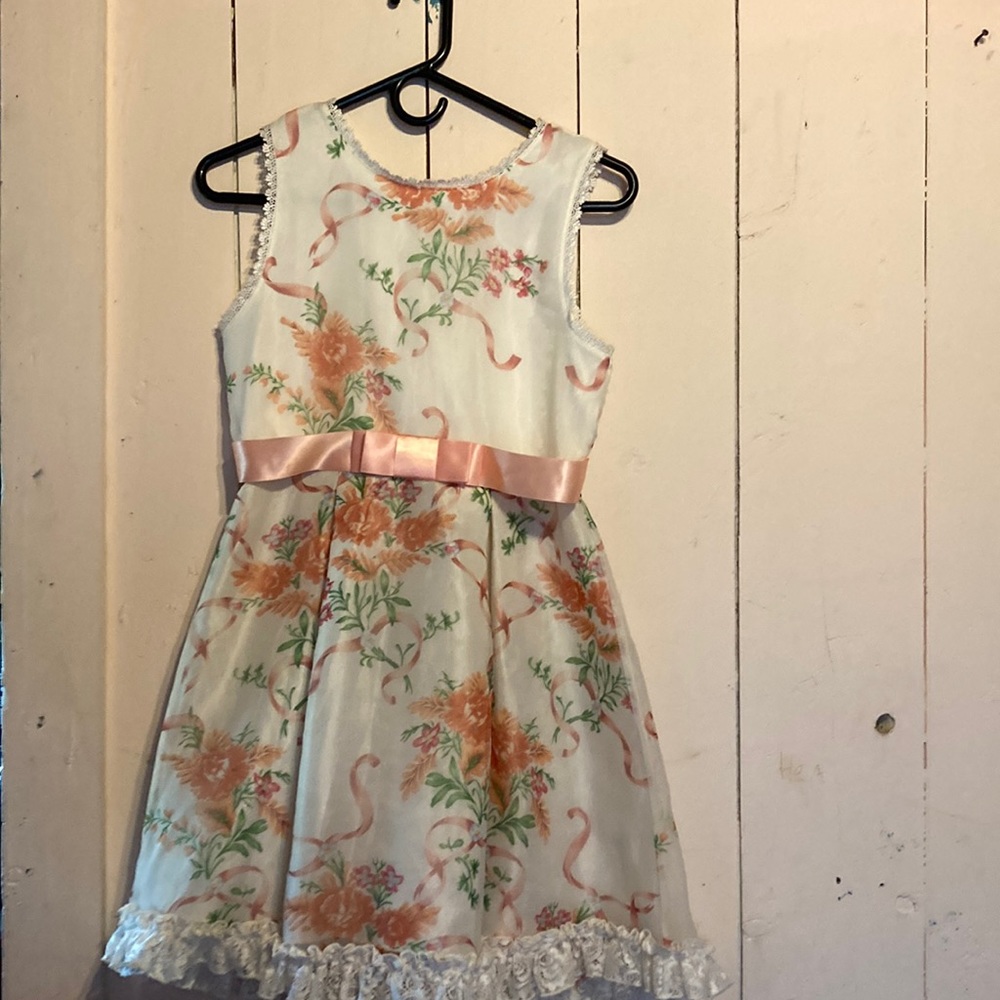 Girls Disney signed party dress